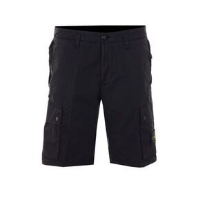 Stone Island Men Logo Cargo Bermuda